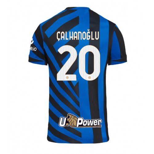 Fotbalové Dres Inter Milan Hakan Calhanoglu #20 Domácí 2024-25 Krátký Rukáv